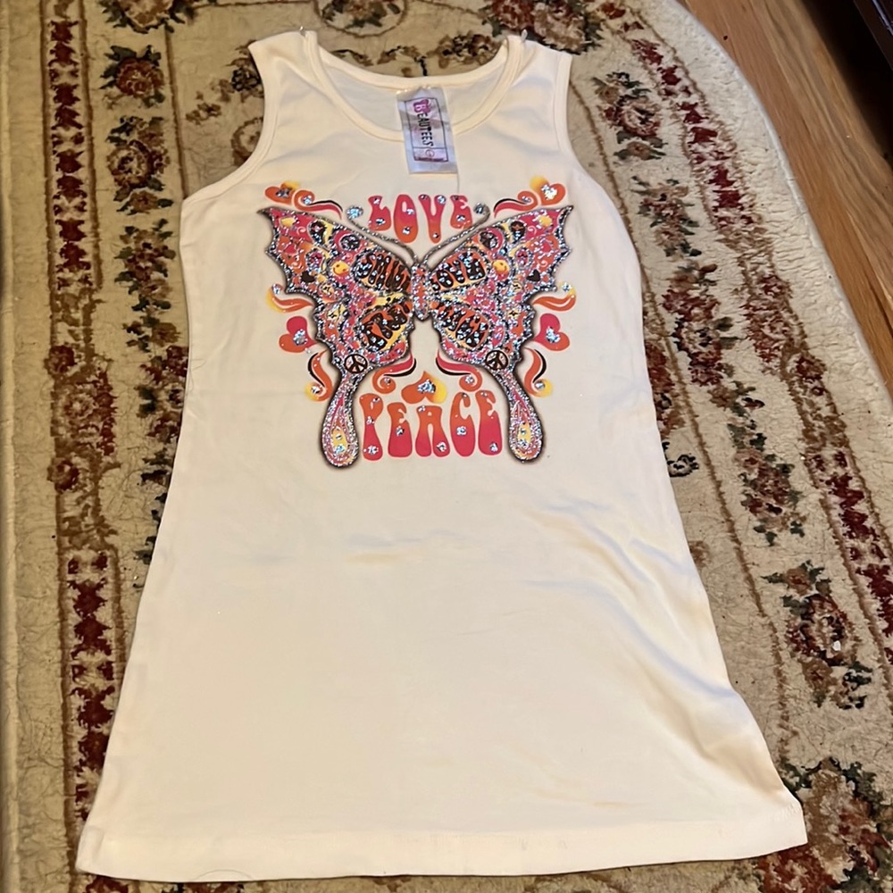 Beautees tank top.  girls.  size large.